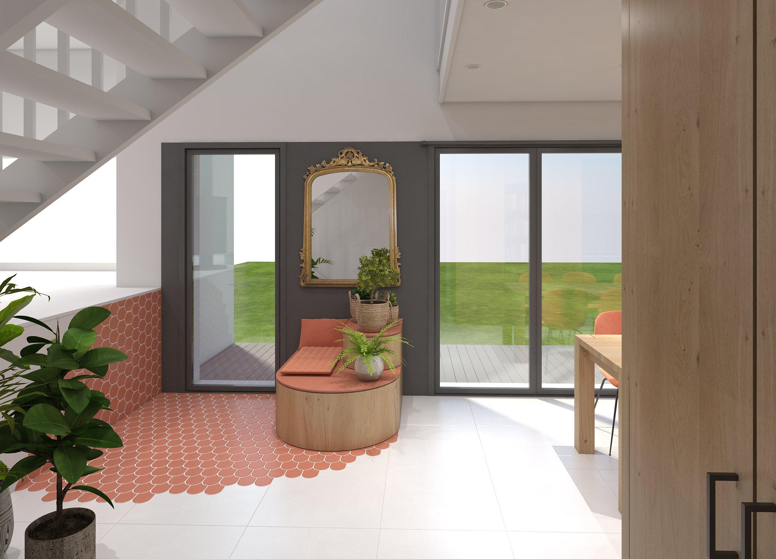 Visuel Projet A - Depuis l'escalier