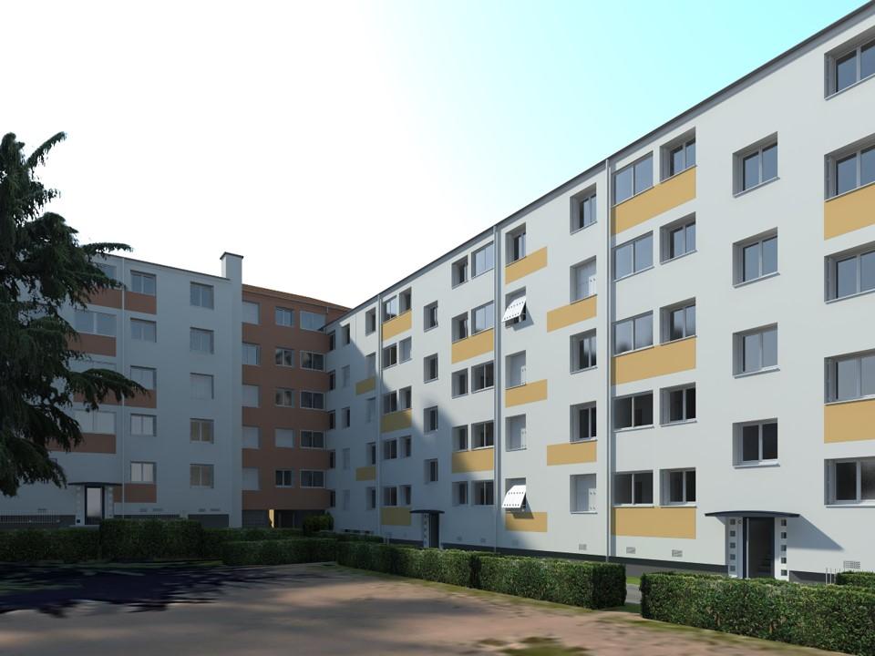 Visuel du projet - Angle Nord-Est