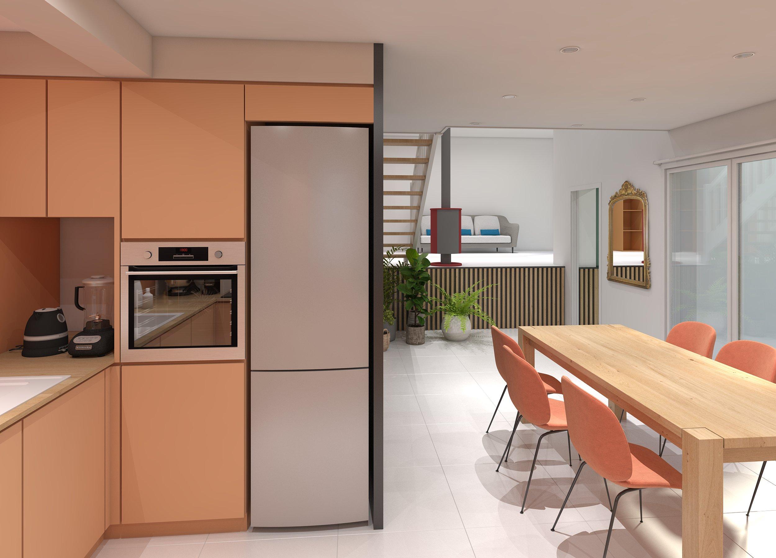 Visuel Projet A - Depuis la cuisine