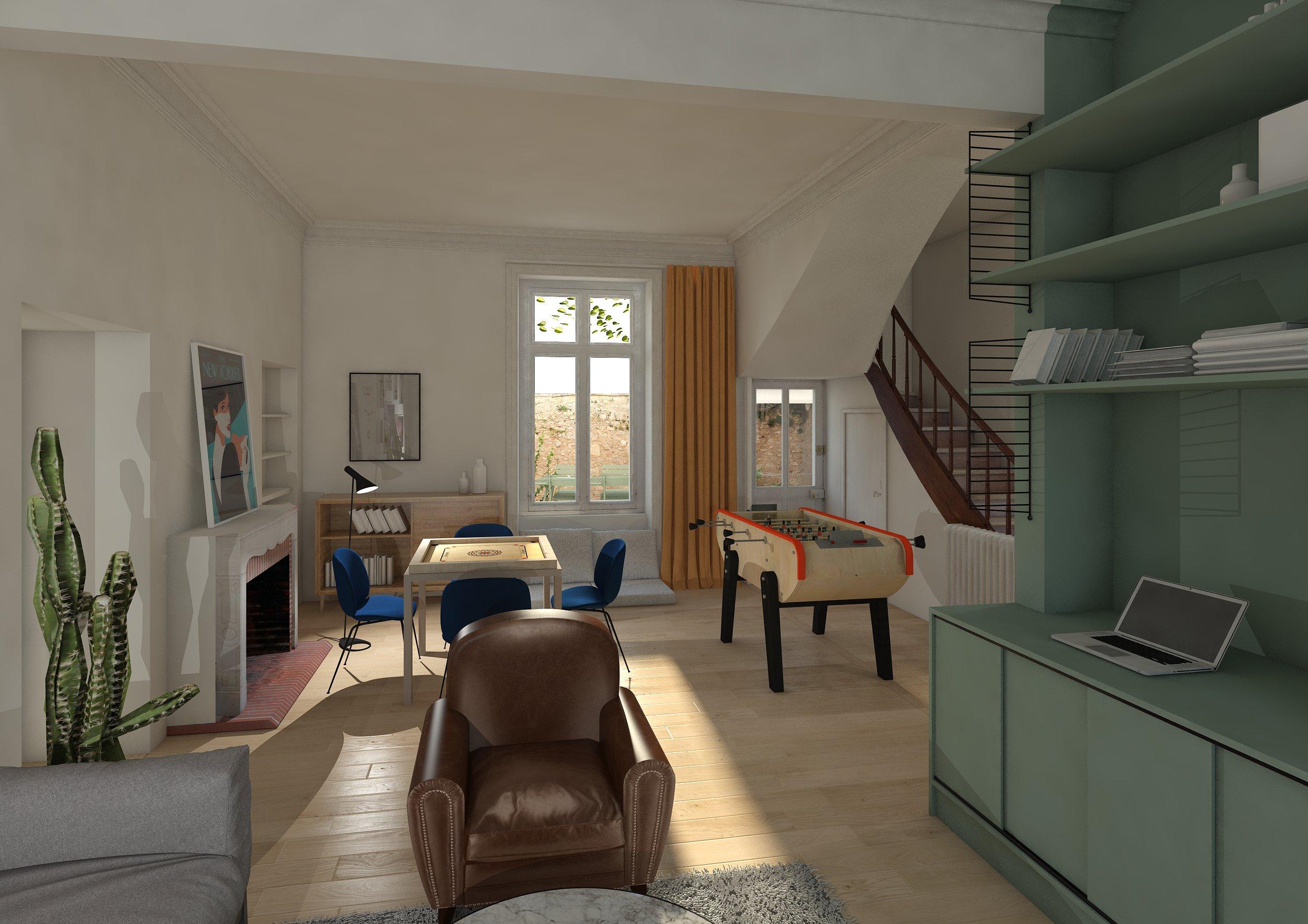 Visuel Projet : Salon - séjour