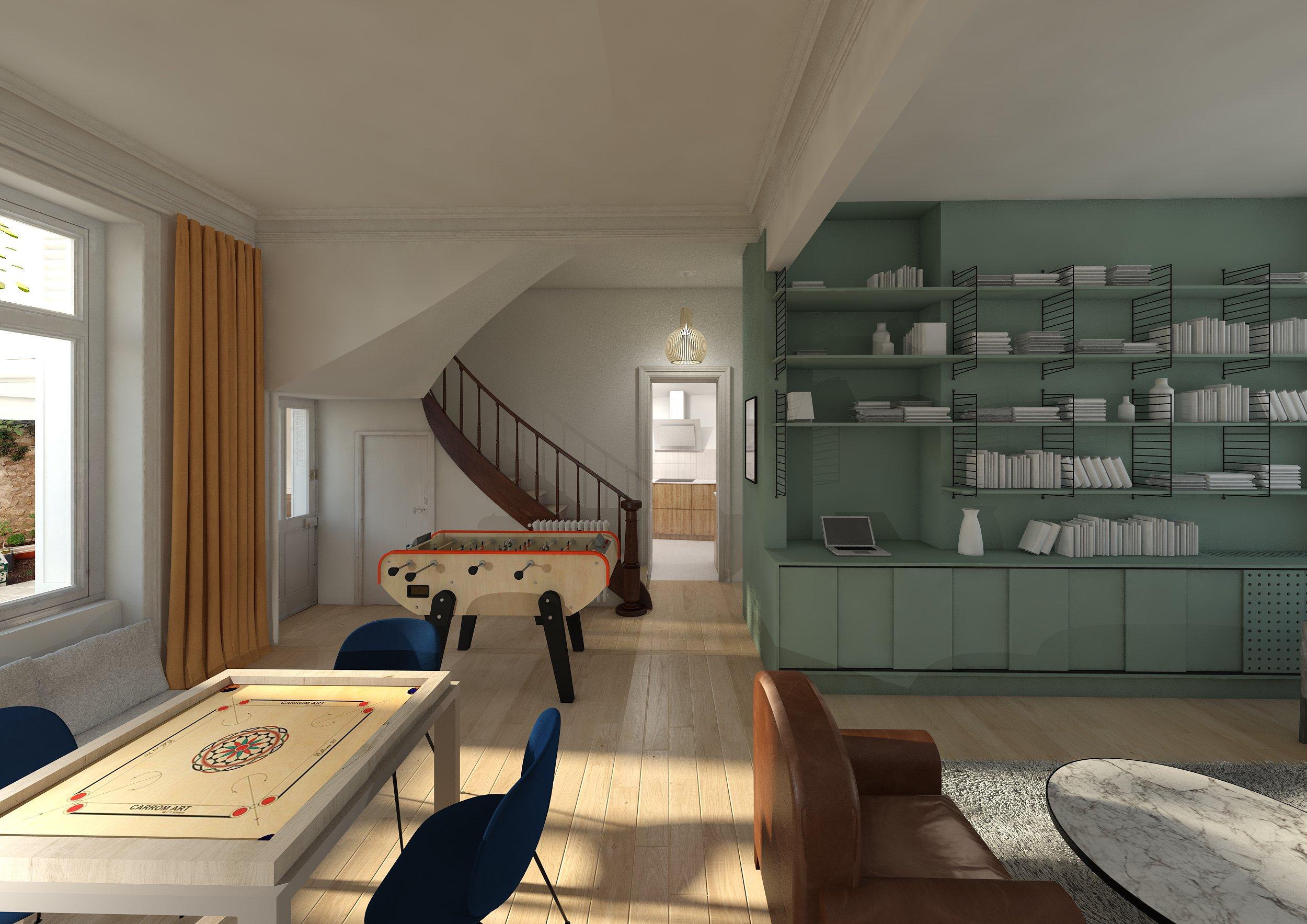 Rénovation et extension d'une maison à Poitiers